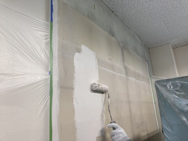 北区 法人様事務所内部 防カビ塗装 熊本市の外壁塗装 コスパ重視の塗り替えならさくら塗装